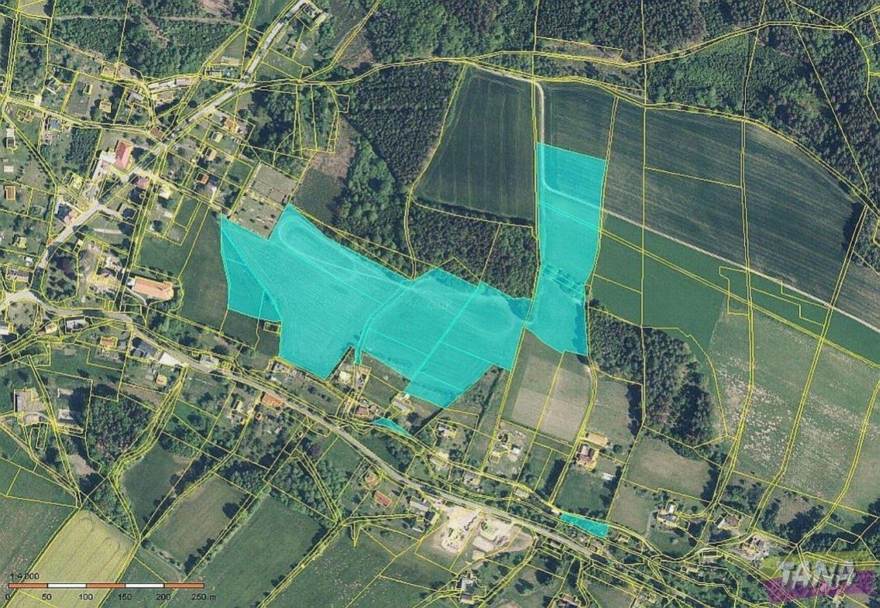 Prodej zemědělská půda, 85 906 m2 - Horní Brusnice, obrázek č. 2