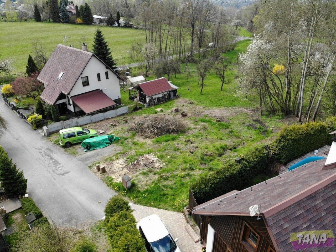 Prodej pozemky pro bydlení, 673 m2 - Mírová pod Kozákovem - Bělá, obrázek č. 1