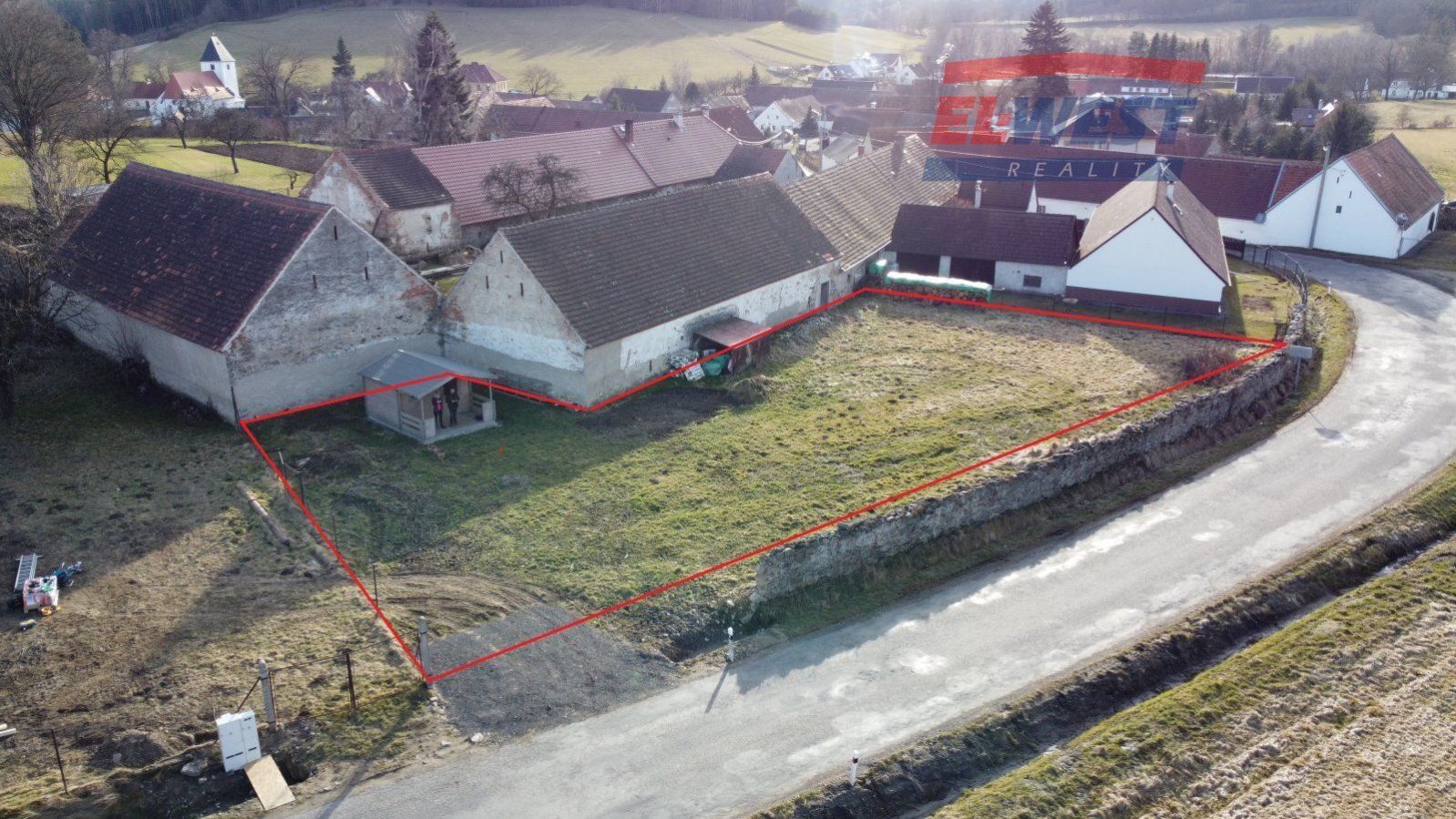 Prodej pozemku určeného k výstavbě rodinného domu, Zbynice u Sušice, obrázek č. 1