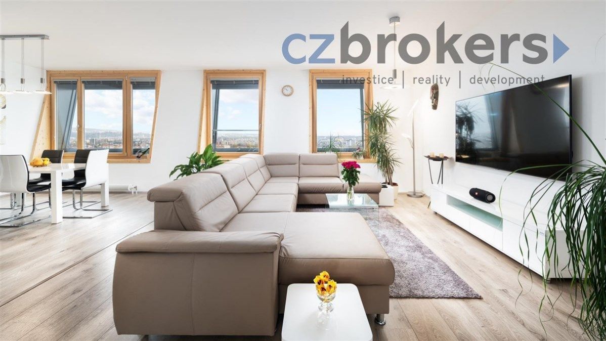 Luxusní, nadstandardně zařízený byt v 17. podlaží nejvyšší budovy v ČR, obrázek č. 1