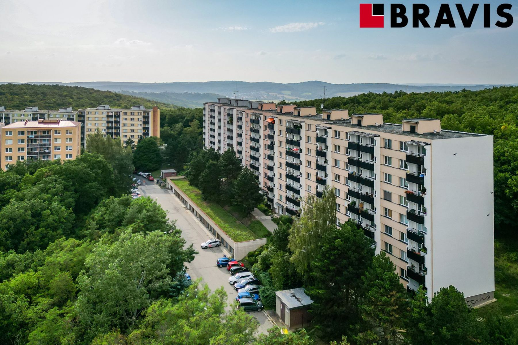 Prodej bytu 3+1, Brno - Kohoutovice, ulice Voříškova, balkon, sklep, klidná lokalita u lesa a obory , obrázek č. 3
