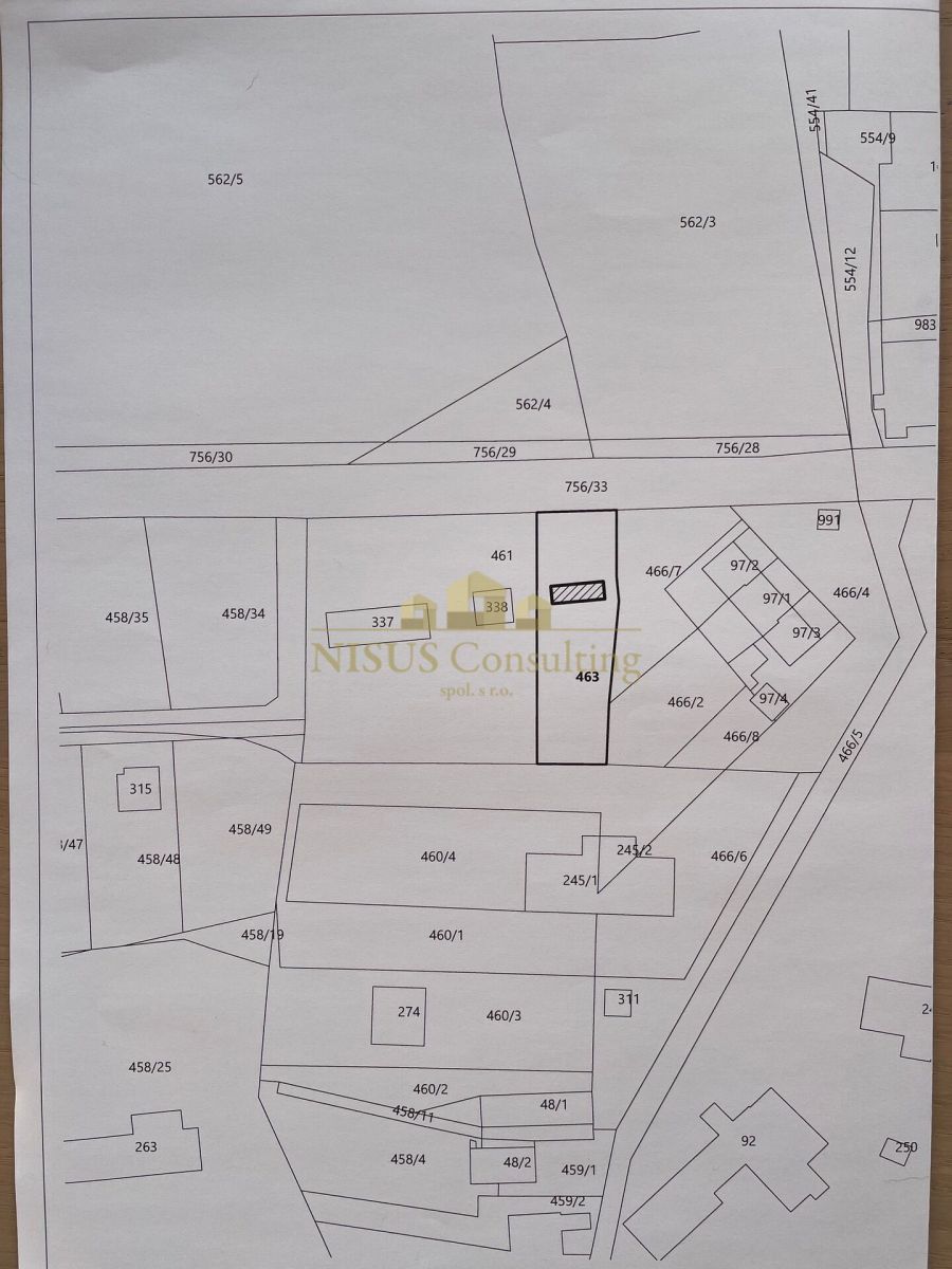 Prodej stavebního pozemku, 1.000 m2, obec Otročiněves, okres Beroun, obrázek č. 2