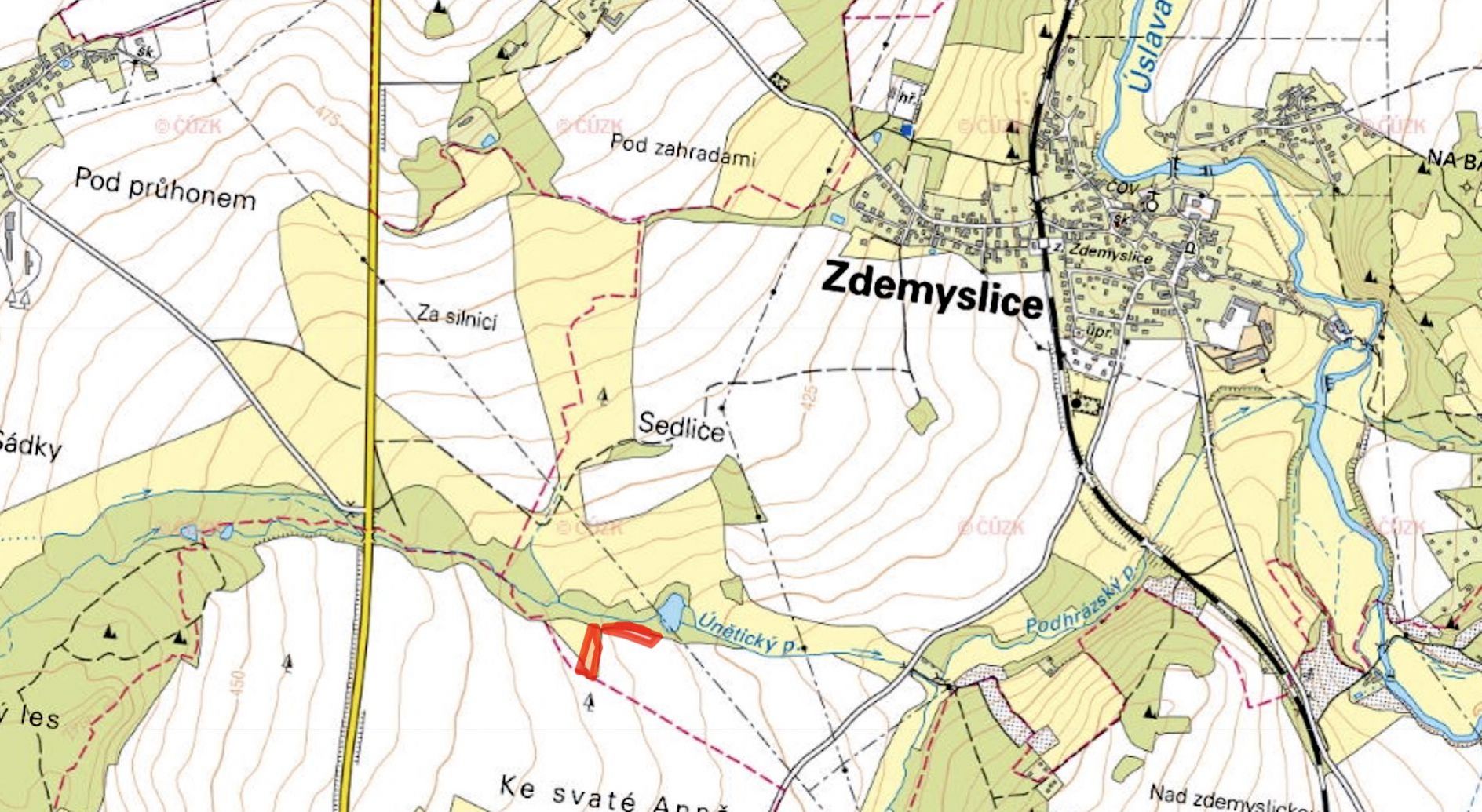Zemědělská půda, prodej, Zdemyslice, Plzeň jih, obrázek č. 2
