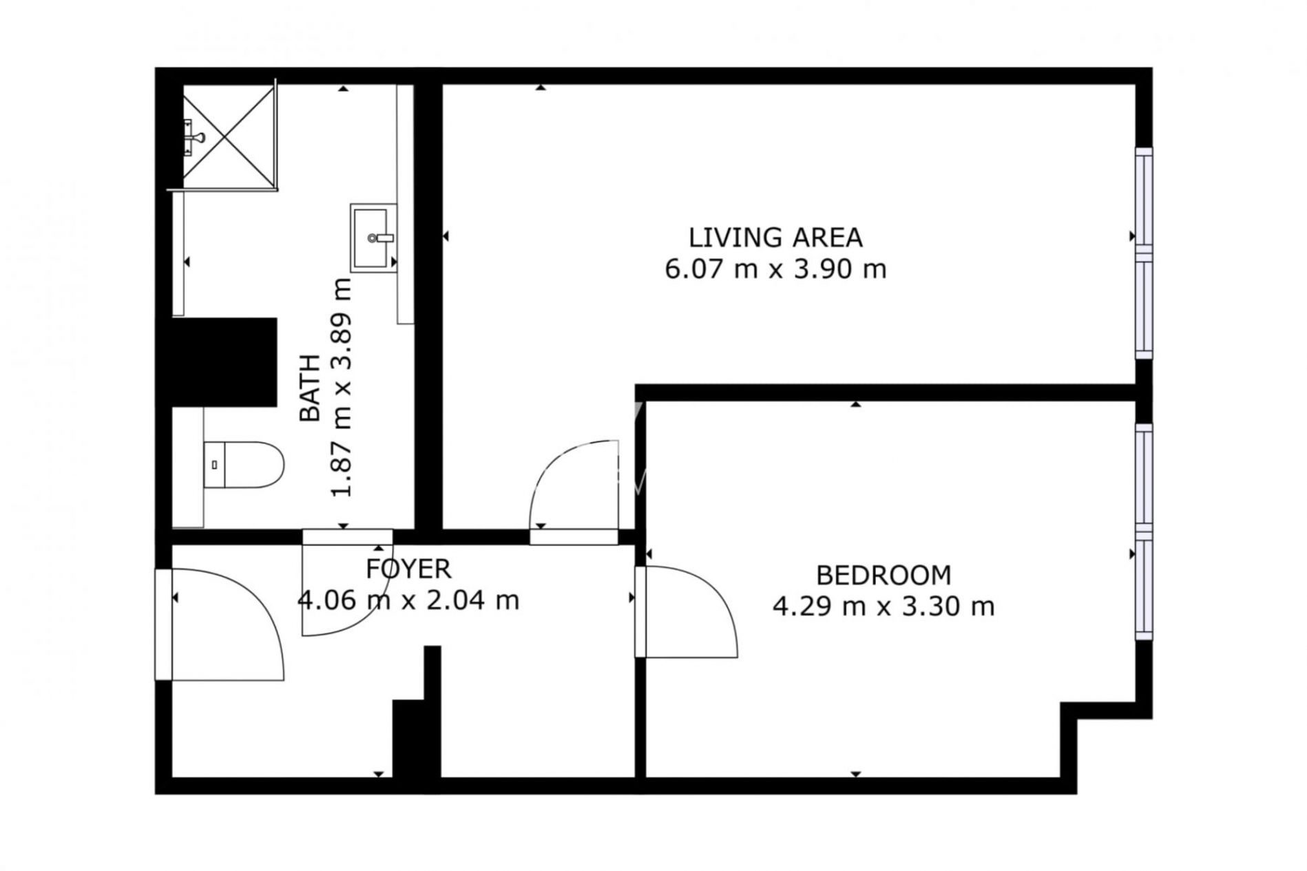 Světlý byt 2+kk s garážovým stáním, obrázek č. 3