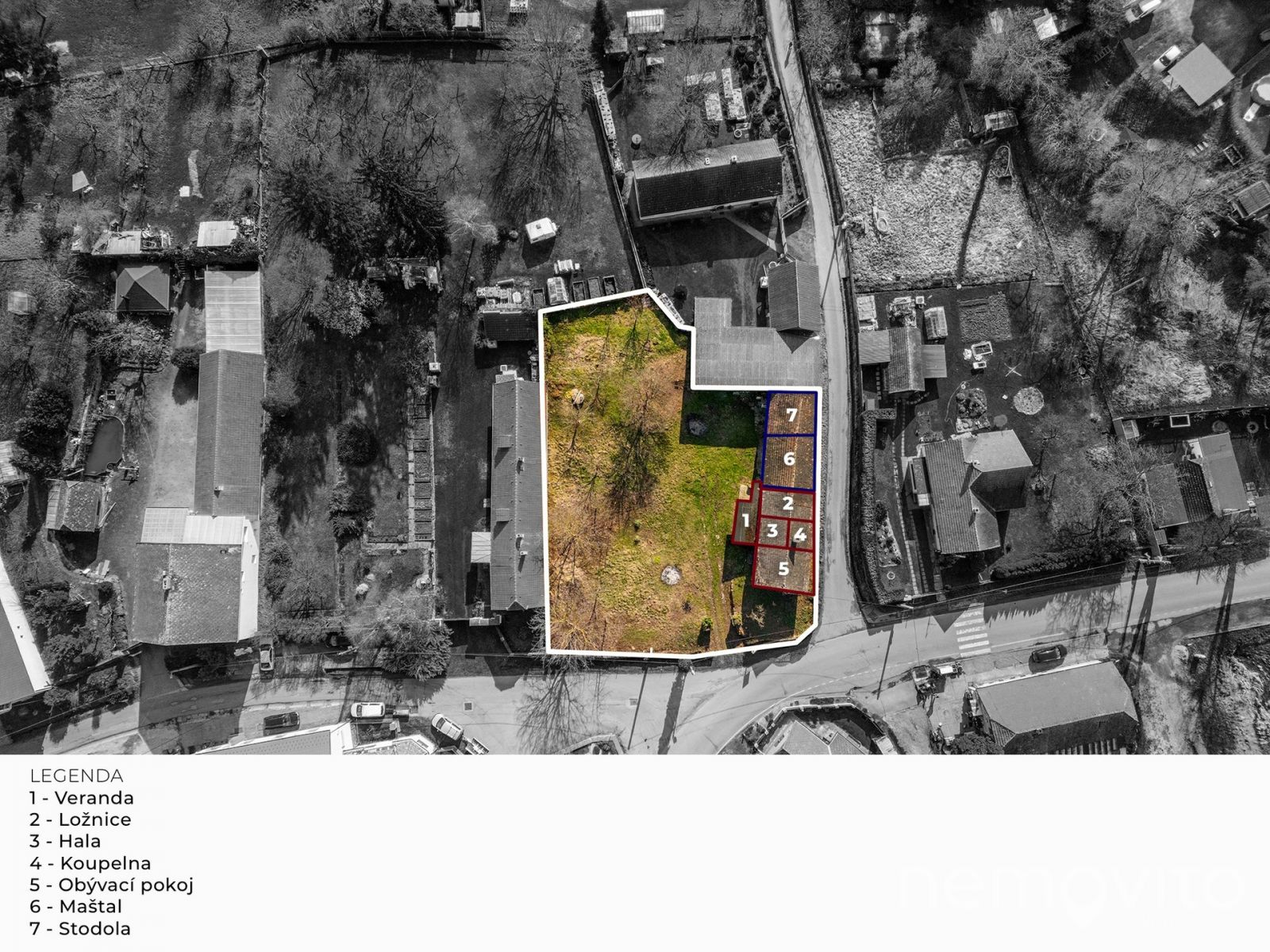 Prodej rodinného domu s dispozicí 2+1 #maštal #stodola, pozemek 1 433 m2 - Kamenný Přívoz - Hostěrad, obrázek č. 3