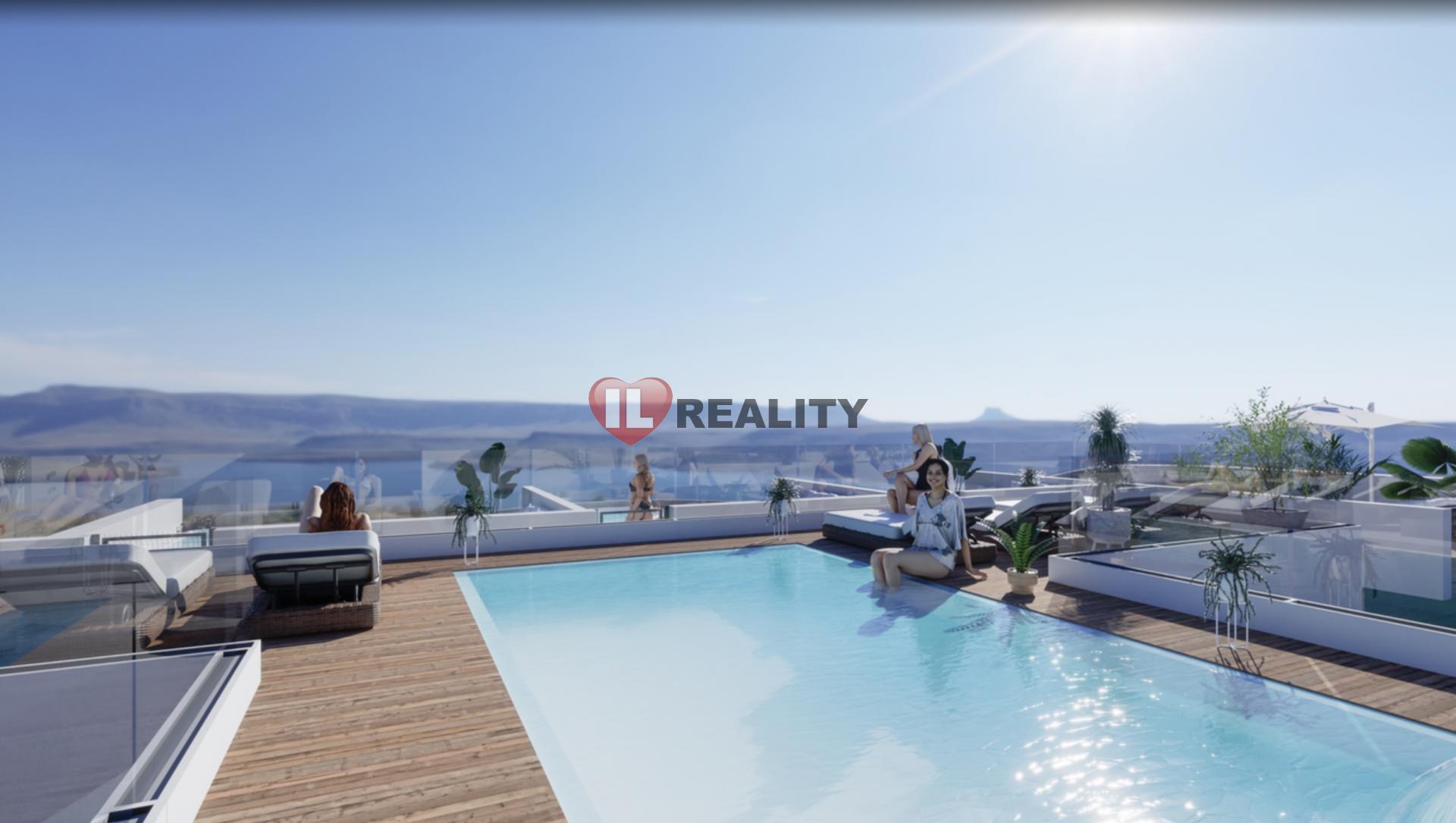 Prodej moderních apartmánu v luxusní rezidenci  Torrevieja, pláž Los Locos chůzí , bazén na střeše, obrázek č. 1