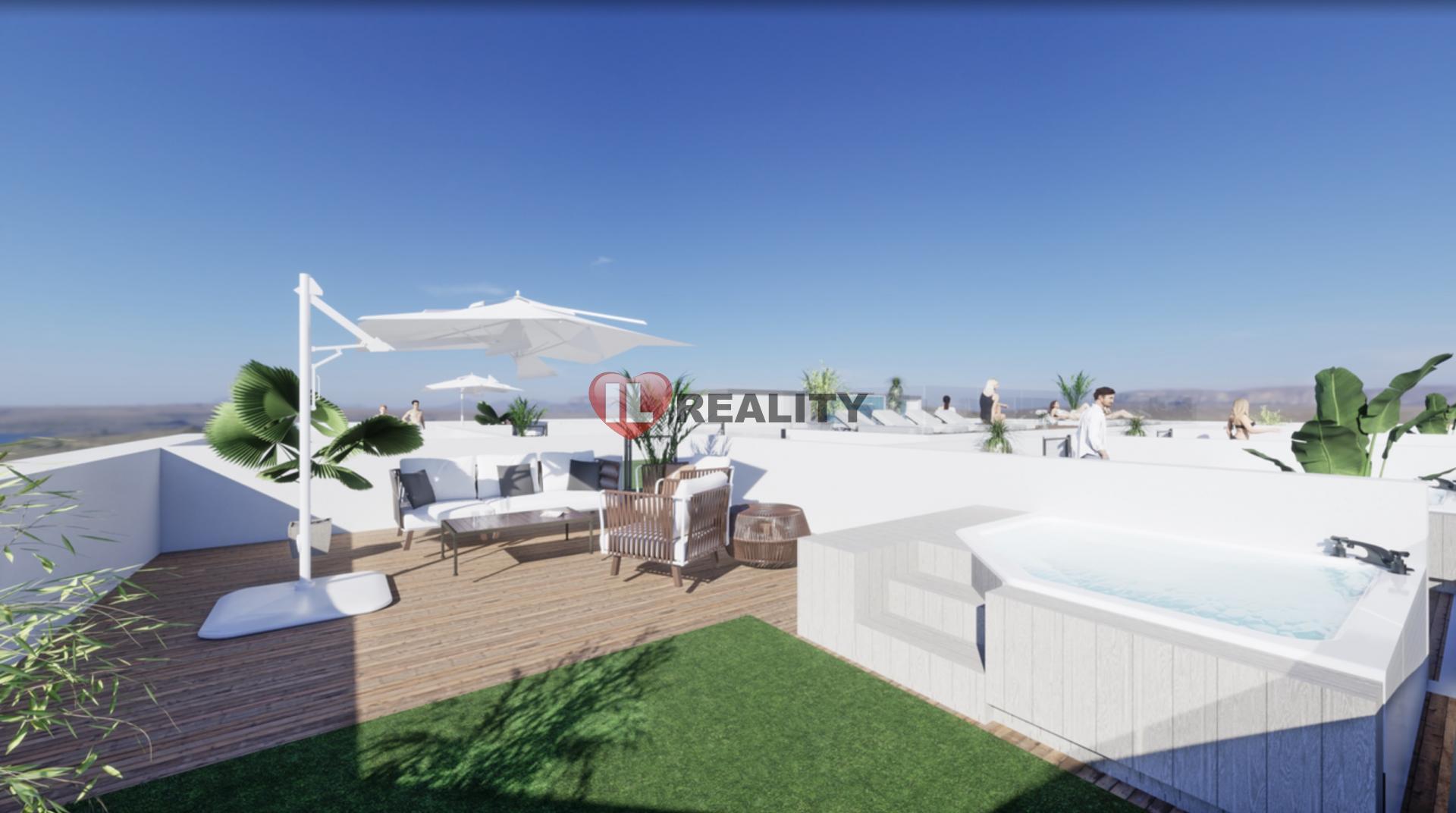 Prodej moderních apartmánu v luxusní rezidenci  Torrevieja, pláž Los Locos chůzí , bazén na střeše, obrázek č. 3