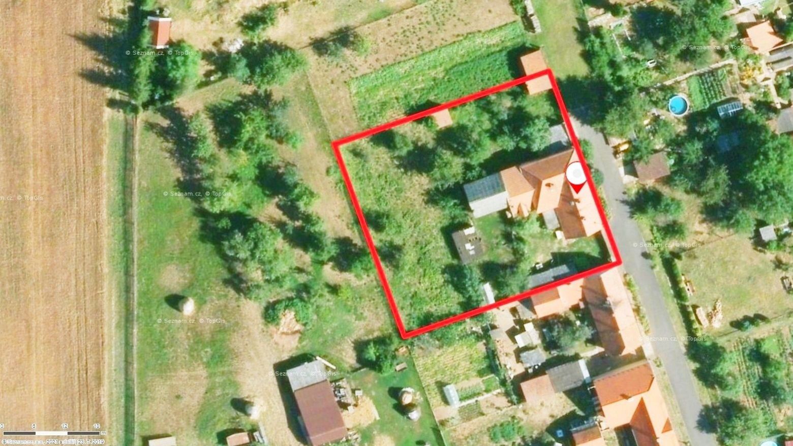 Prodej, Pozemek 1466 m2 a zděný Rodinný dům 150m2, Domoušice  Solopysky, obrázek č. 2