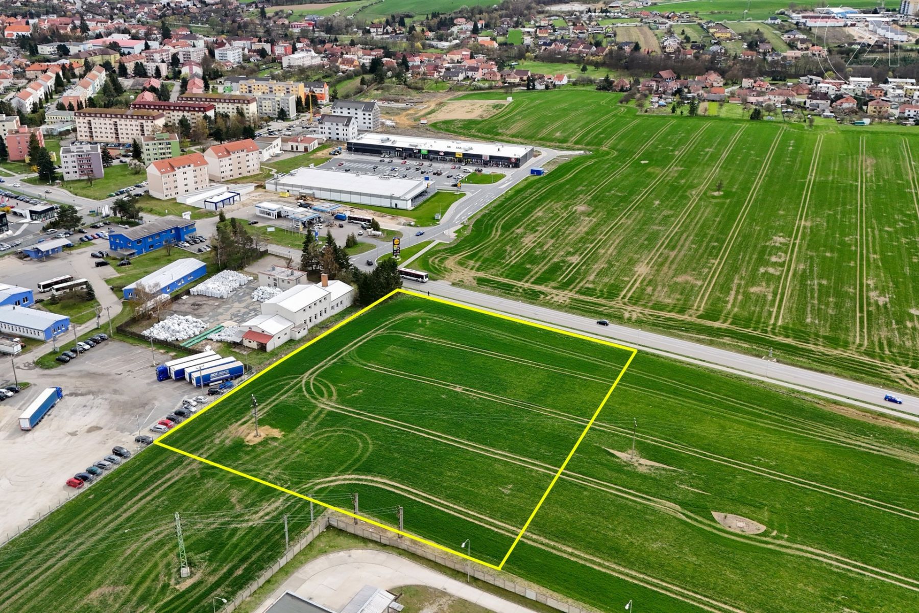 Prodej pozemku pro komerční výstavbu, 10 145 m2 - Velká Bíteš, obrázek č. 3