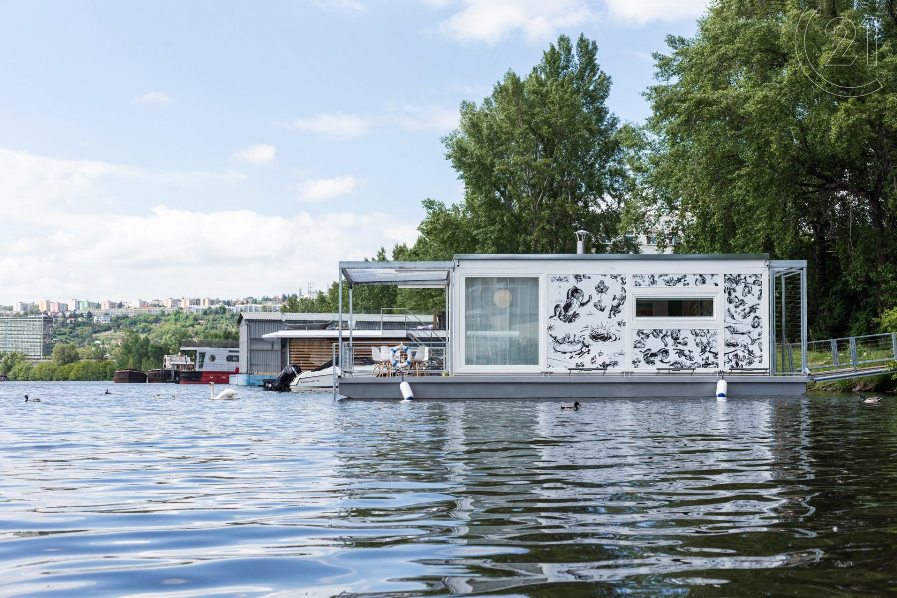 Prodej, Houseboat,  67 m2 - Praha 7, obrázek č. 2