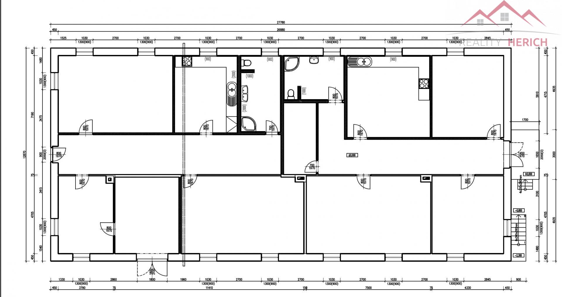 Exkluzivní pronájem areálu + dva objekty k bydlení (2935 m2) Lubenec, obrázek č. 2