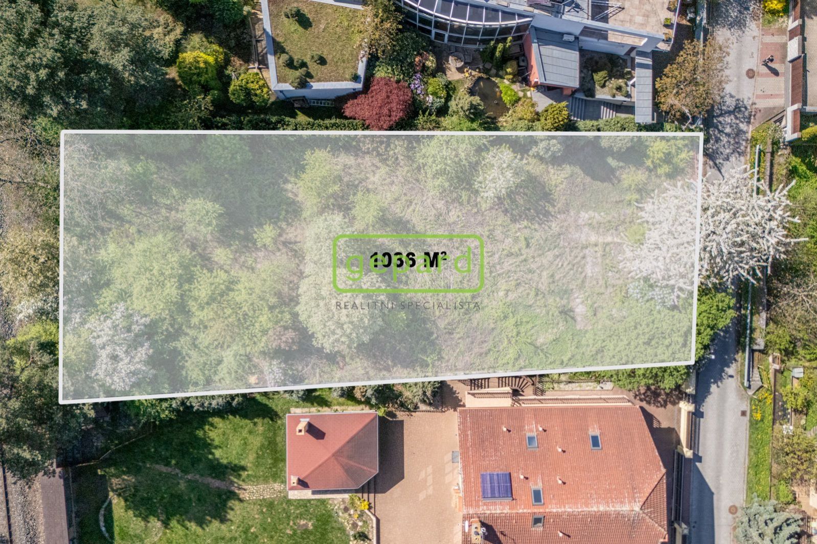 Prodej stavebního pozemku s výměrou 1.036 m2, Praha 5 - Stodůlky, obrázek č. 1