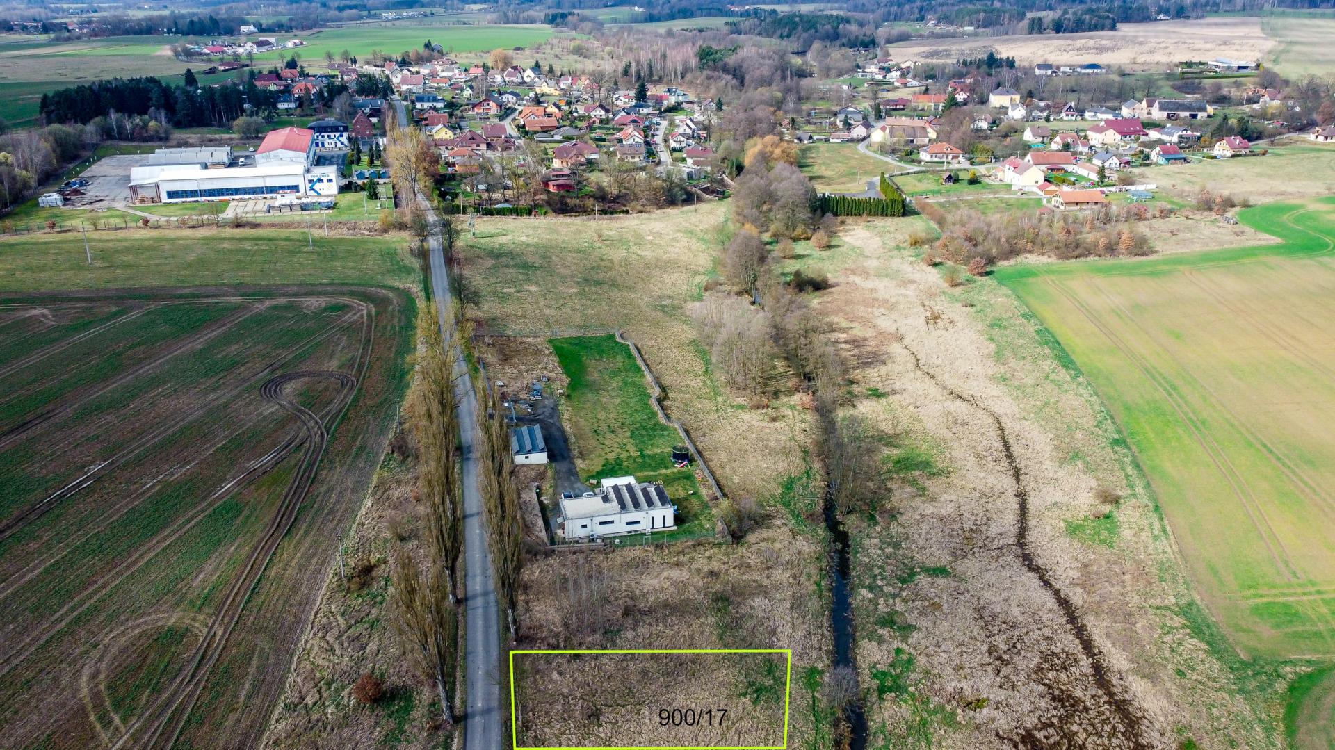 Prodej stavebního pozemku, 958 m2, Františkovy Lázně - Žírovice, obrázek č. 1