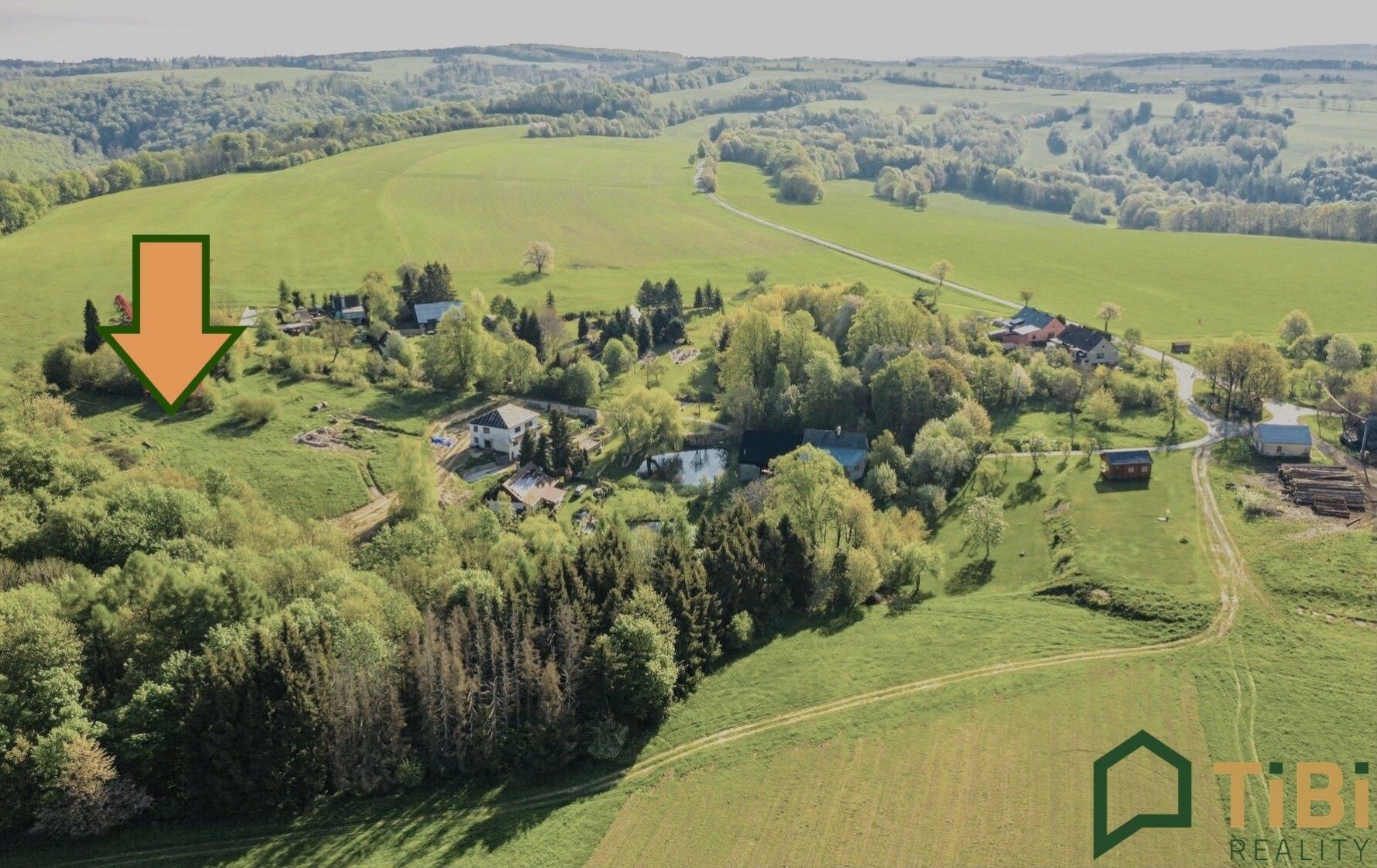 Prodej pozemky pro bydlení, 7.822 m2 - Jiříkov - Těchanov, obrázek č. 1
