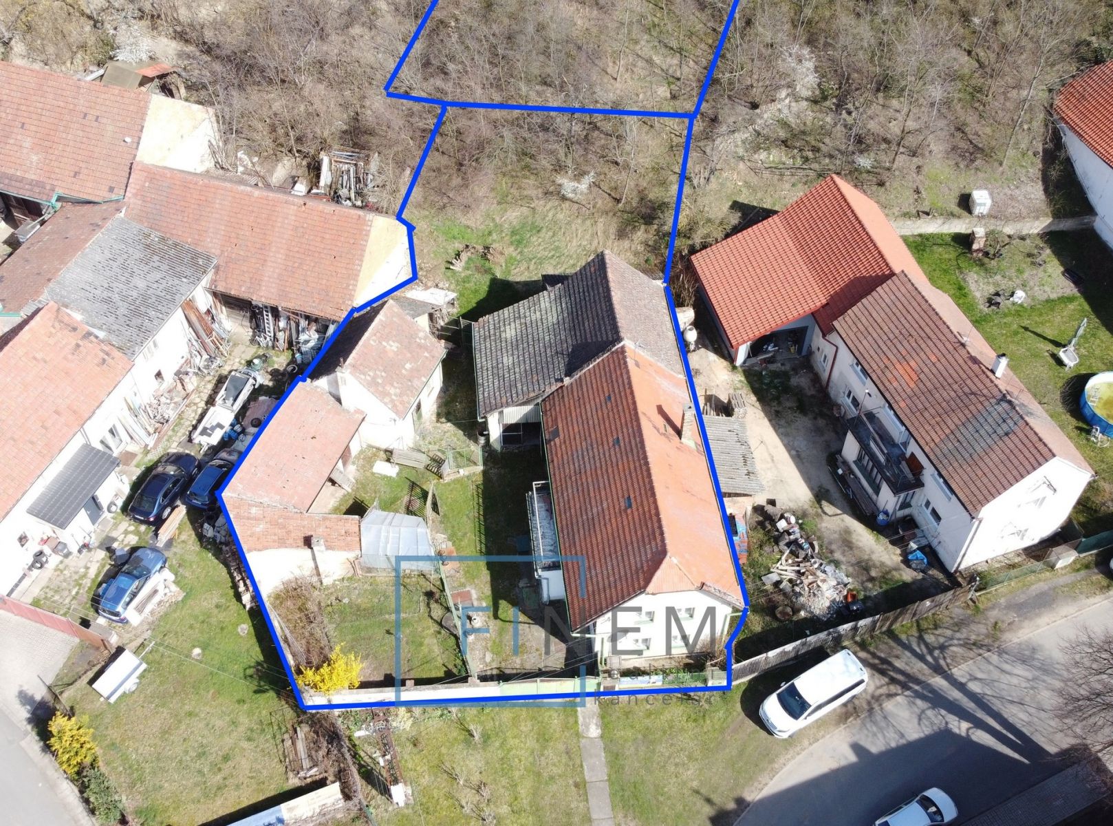Prodej rodinného domu 3+1 se zahradou v obci Libkovice pod Řípem, obrázek č. 1