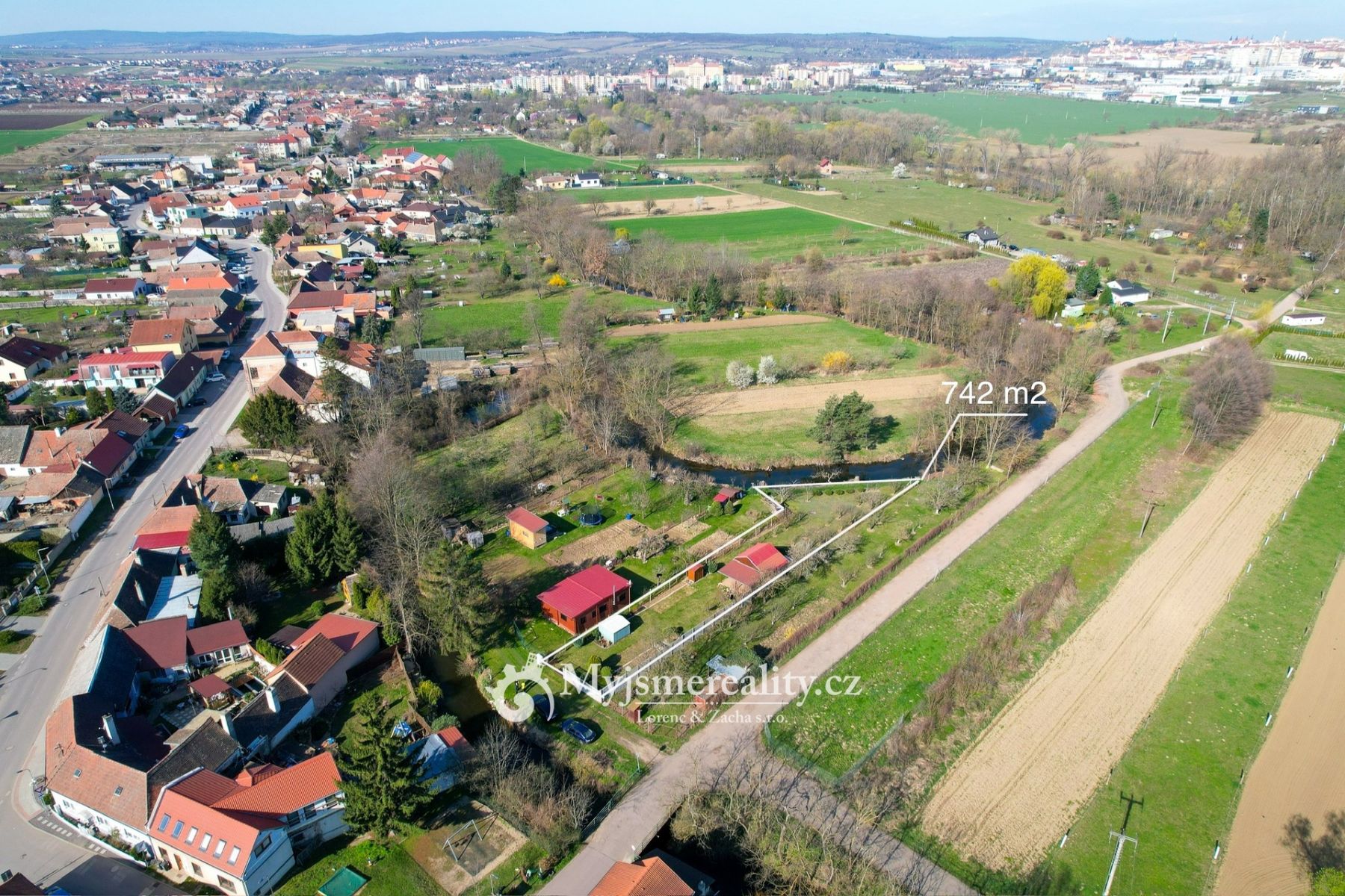 Prodej pozemku - zahrady, 761 m2 - Znojmo - Oblekovice, obrázek č. 1