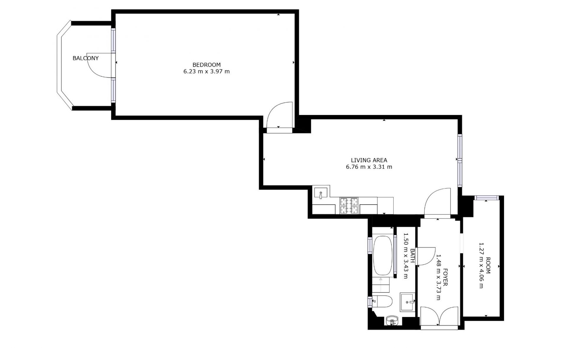Byty 2+kk/balkon, 69 m2, OV - lze hypotéka., obrázek č. 3