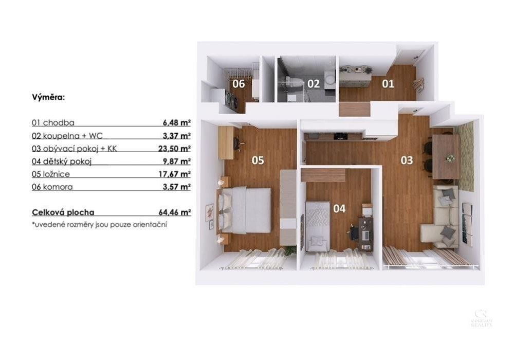 Prodej bytu 3+kk, 65 m2 - Praha 8, Libeň., obrázek č. 3