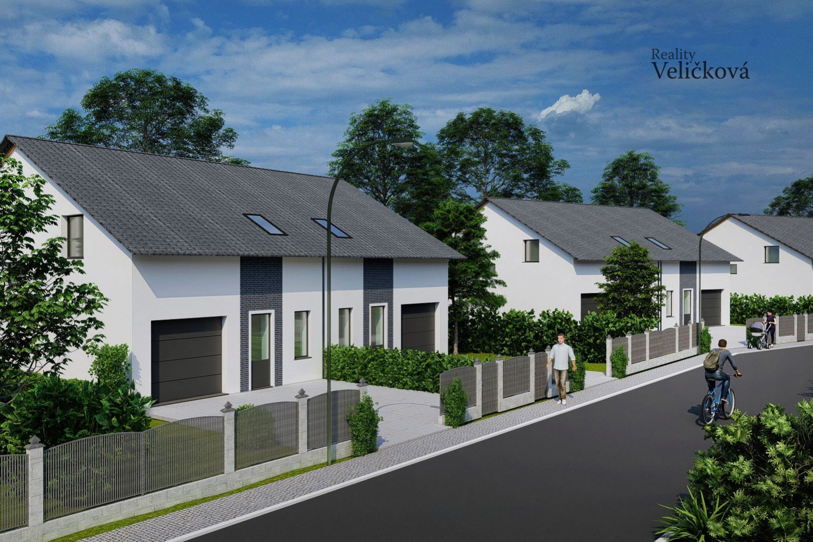 Nové rodinné domy 5+kk s garáží ve Stochově - okres Kladno - jen 20 min. jízdy od Prahy, obrázek č. 3