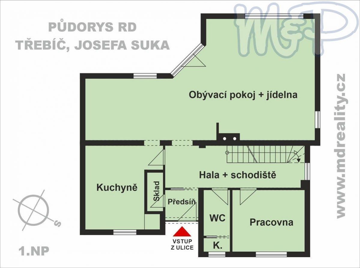 Prodej rodinného domu v Třebíči, obrázek č. 2