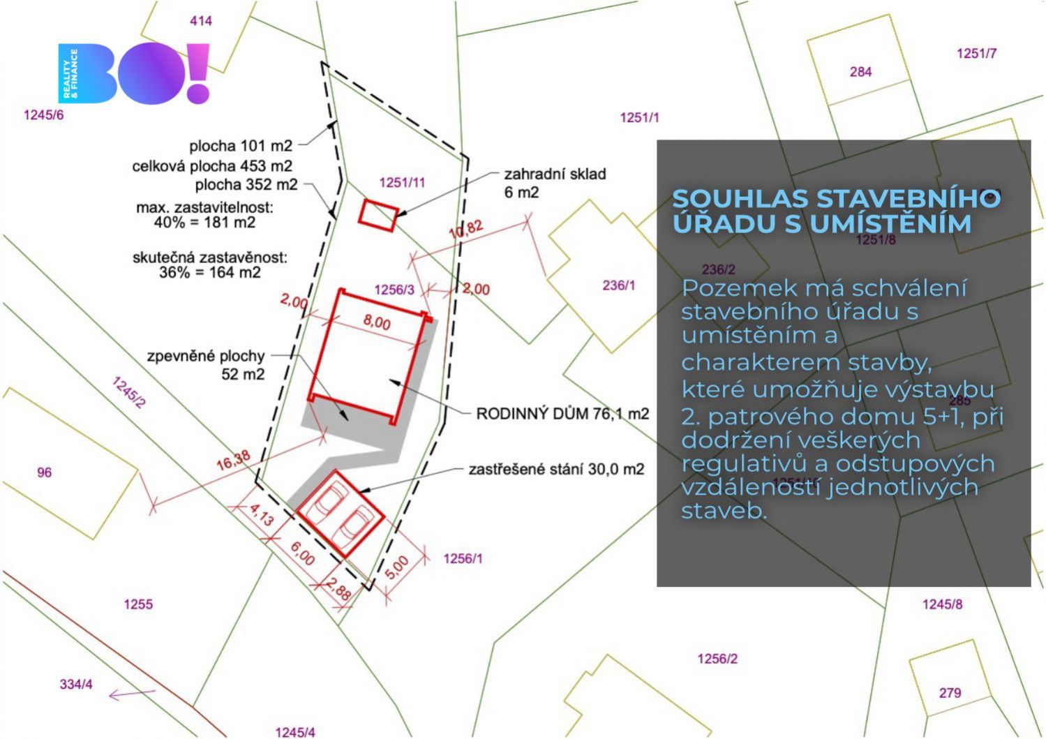 Prodej stavebního pozemku, 455m, Nová Ves - Frýdlant nad Ostravicí, obrázek č. 3