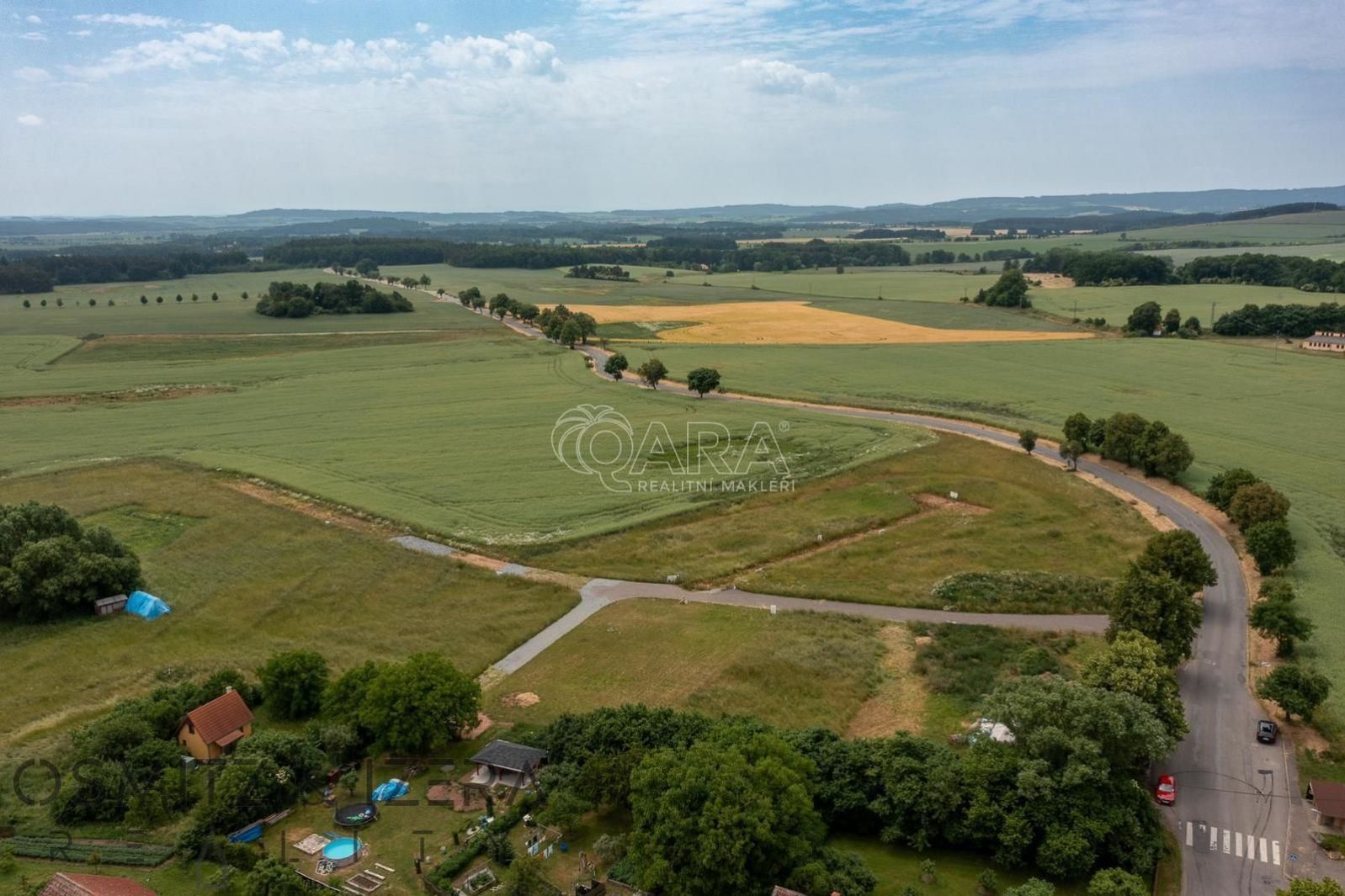 Prodej stavebního pozemku Lazsko 1.180 m2, obrázek č. 3