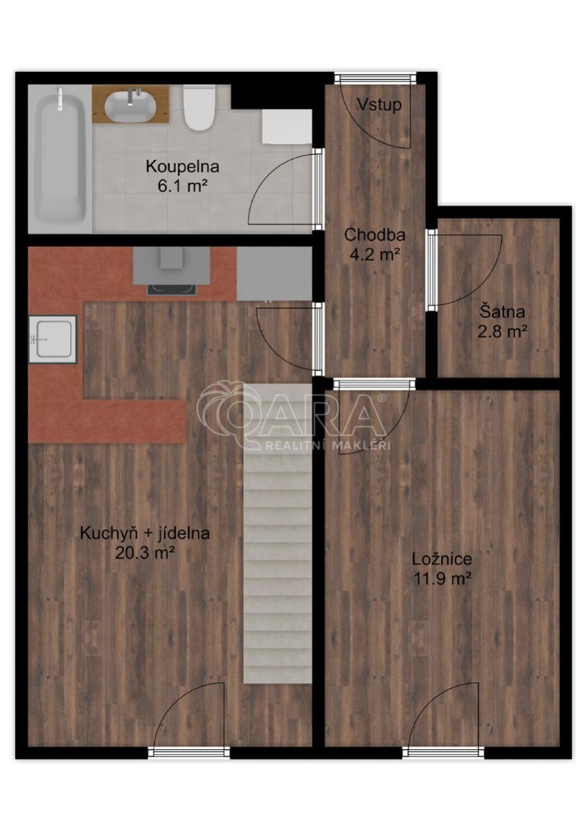Prodej bytu 4+kk, 150 m2, Mezonet, Hostivice Praha Západ, obrázek č. 1