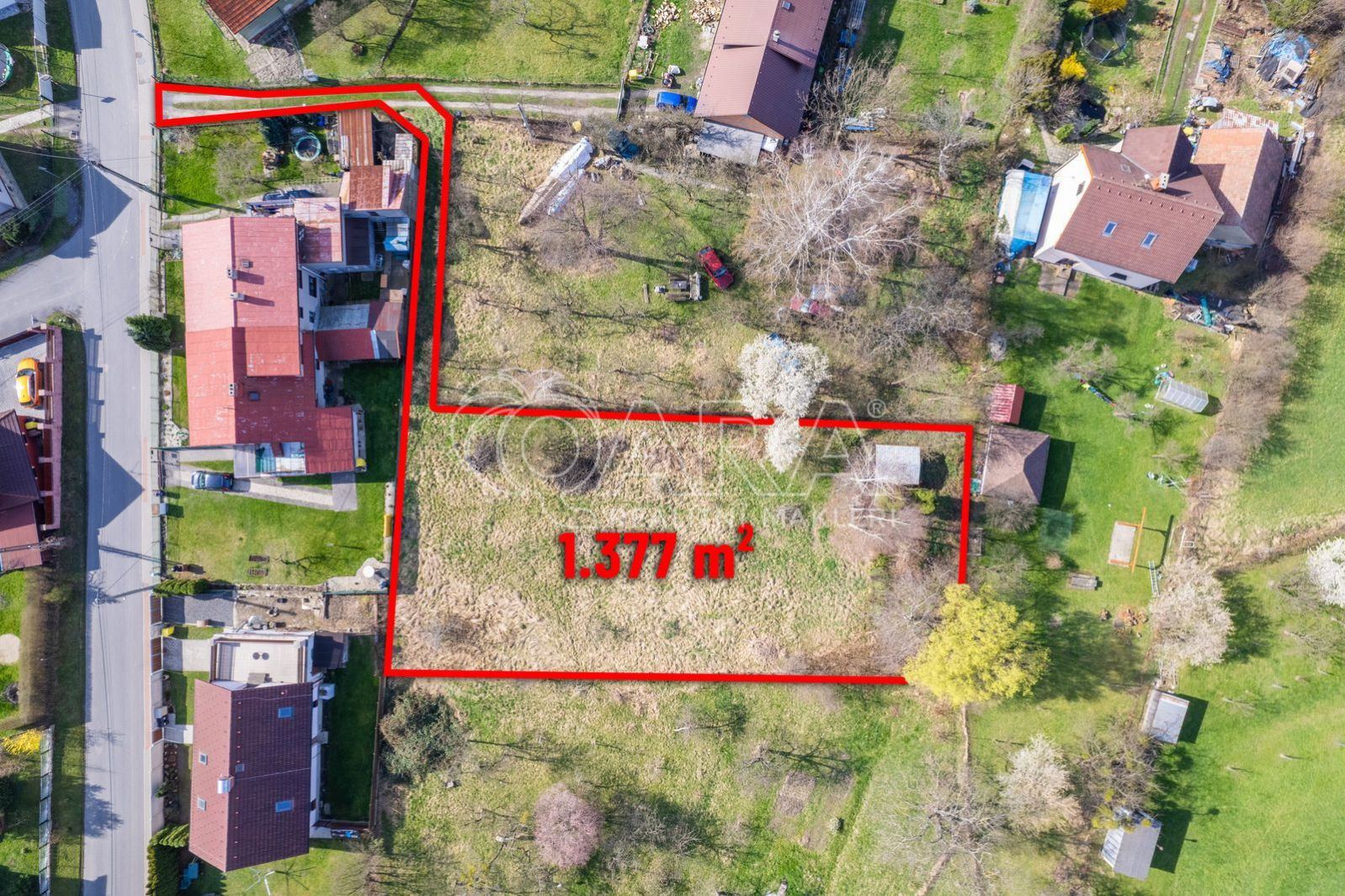 Prodej pozemku vč. stavebního povolení, 1263 m2, Mořkov, okres Nový Jičín, obrázek č. 1