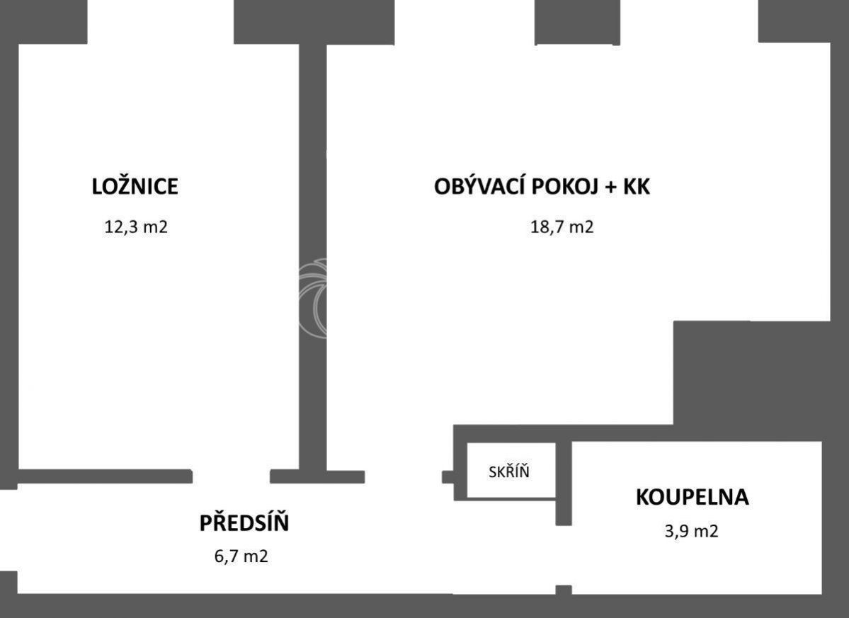 Pronájem bytu 2+kk 42 m2, Tupolevova ul., Praha 9 - Letňany, obrázek č. 2