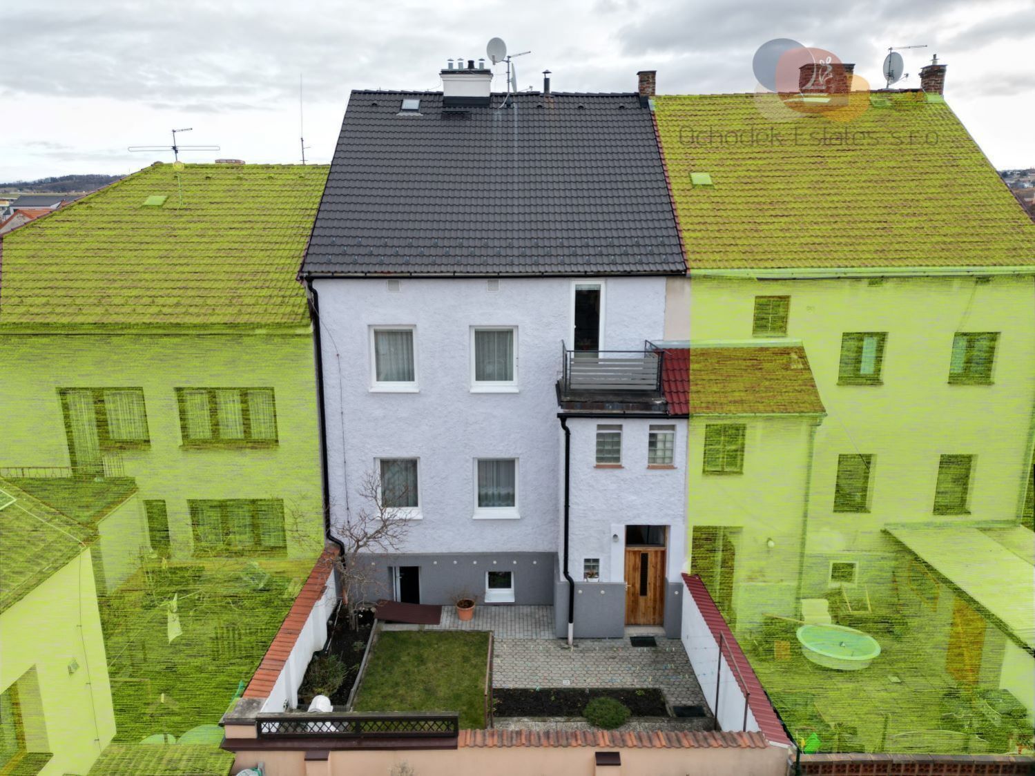 Ideální polovina domu, byt 4+1, terasa, příslušenství, České Budějovice, Suché Vrbné, obrázek č. 1