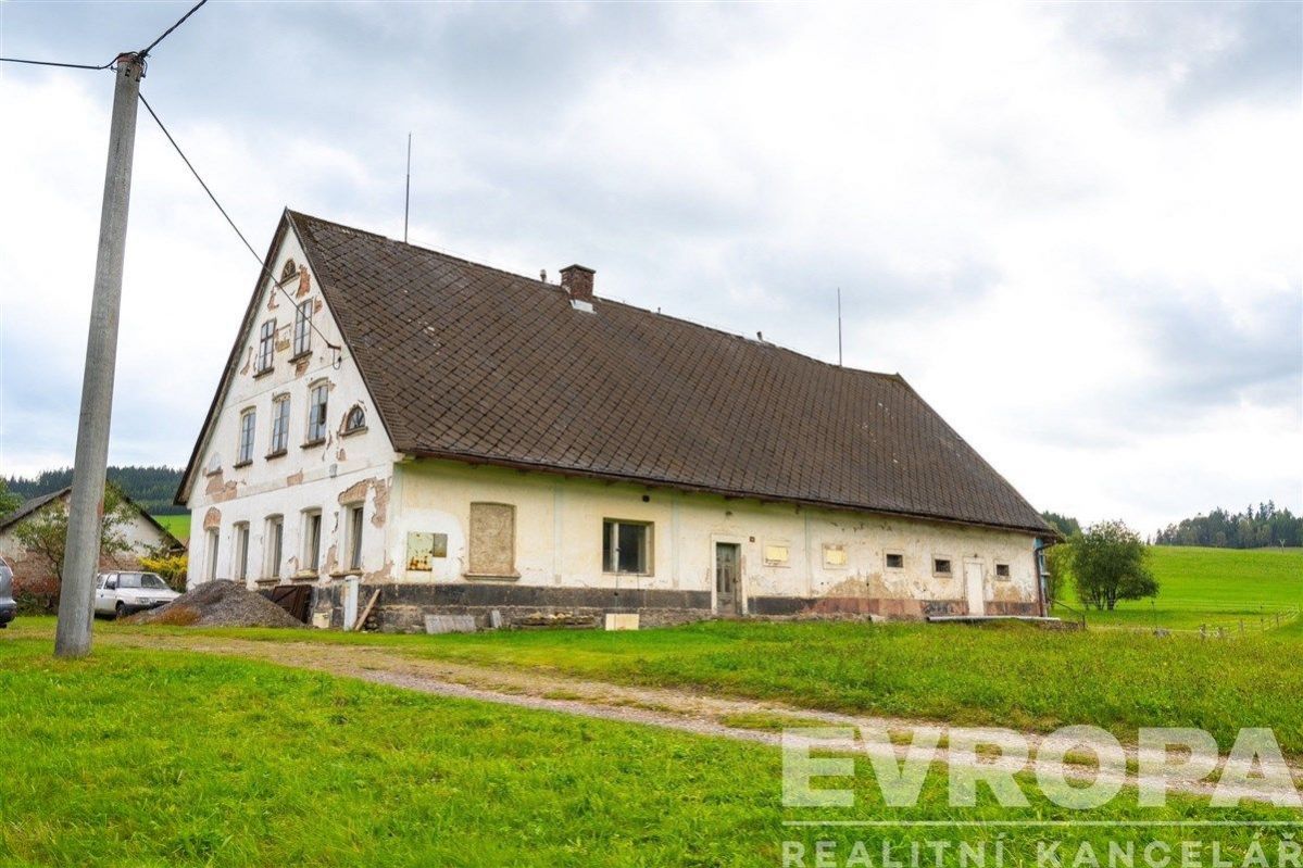 Prodej  chalupy, rodinného domu  v obci Stárkov s pozemkem 10.000m2, obrázek č. 1