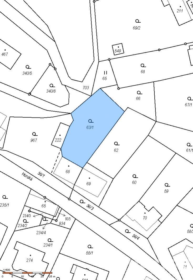Prodej pozemku  o rozloze 660 m2 ve Svobodě nad Úpou k výstavbě rekreační chaty nebo domu, obrázek č. 3