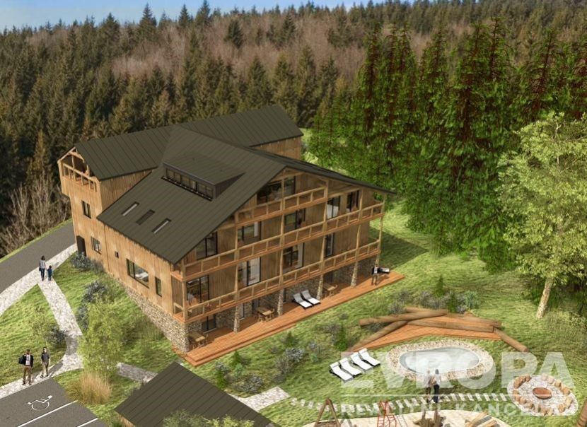 Prodej horský apartmán v novostavbě, byt na horách 86 m2 z toho lodžie 15.1m2,ven. bazén, parkovací , obrázek č. 1