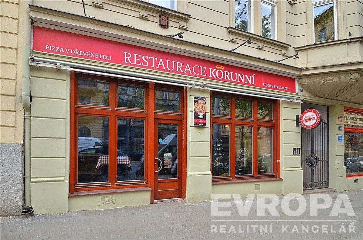 Pronájem restaurace 196m2  Praha Vinohrady, obrázek č. 1