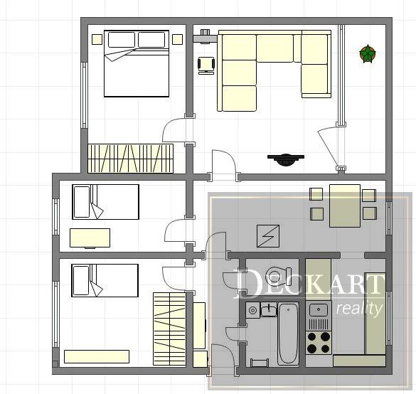 Bytová jednotka 4+1+L, 92,9 m2 s výhledem do zeleně