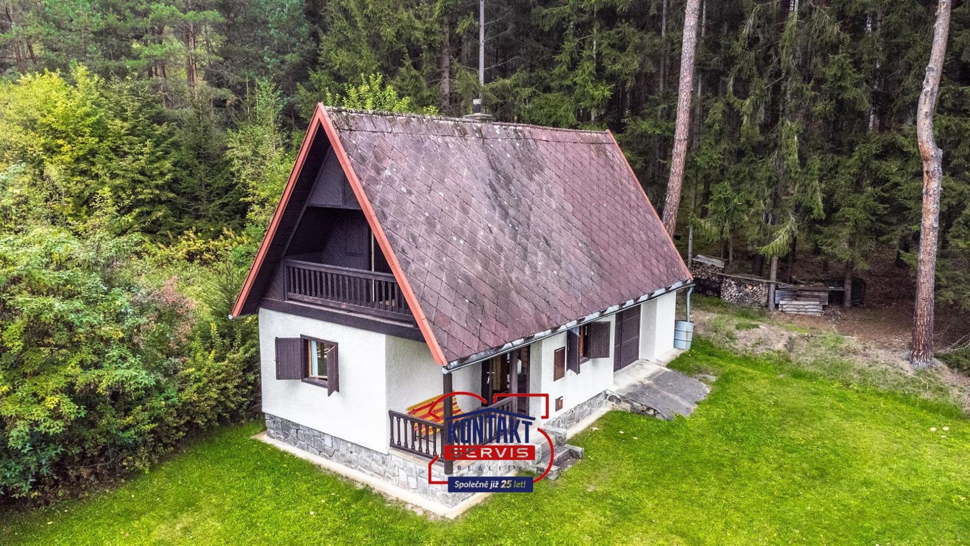 Prodej rekreační chaty poblíž zříceniny hradu Dívčí Kámen, obec Křemže
