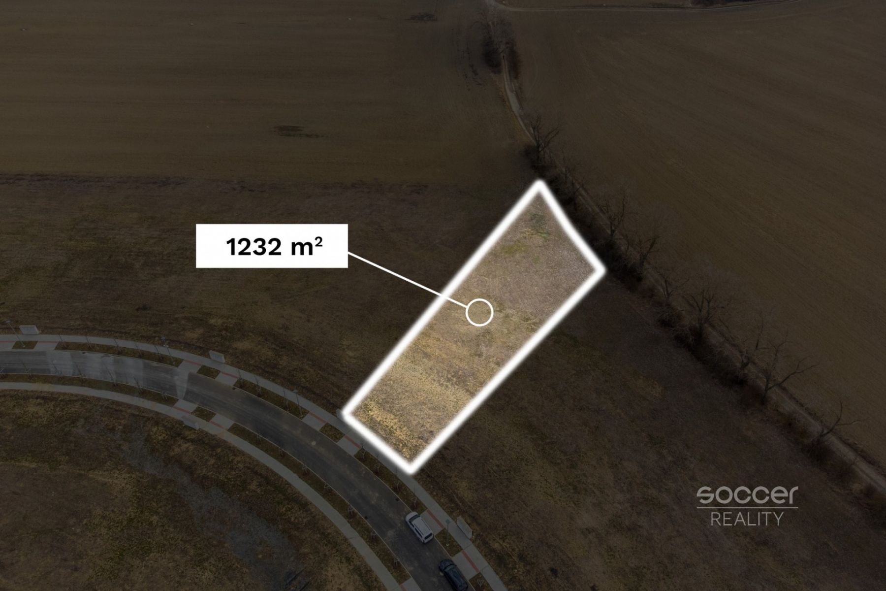Prodej stavebního pozemku 1232 m2, v obci Vysoký Újezd, okres Beroun., obrázek č. 3