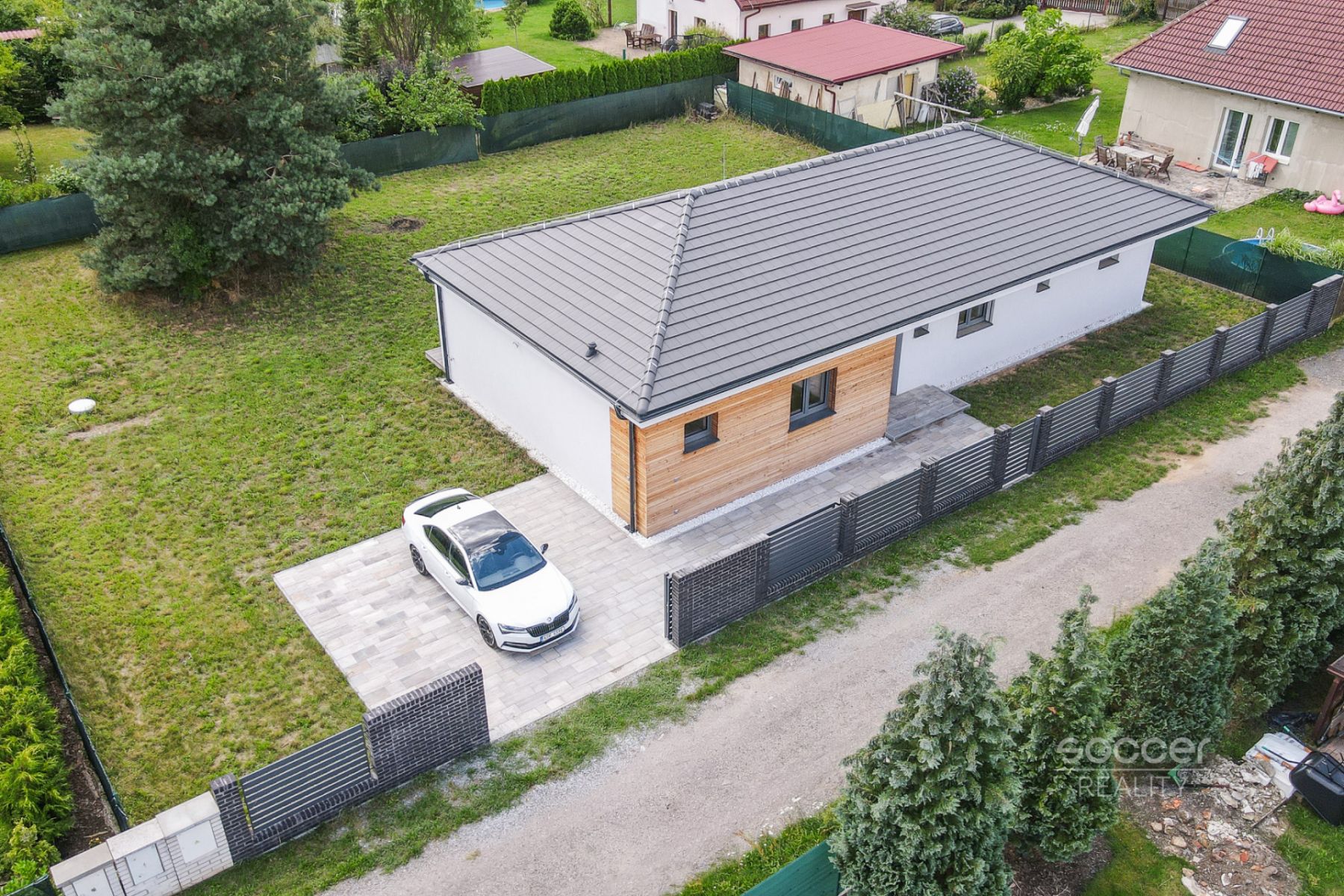 Prodej nového rodinného domu 5+kk, obec Hradištko, okres Nymburk., obrázek č. 1
