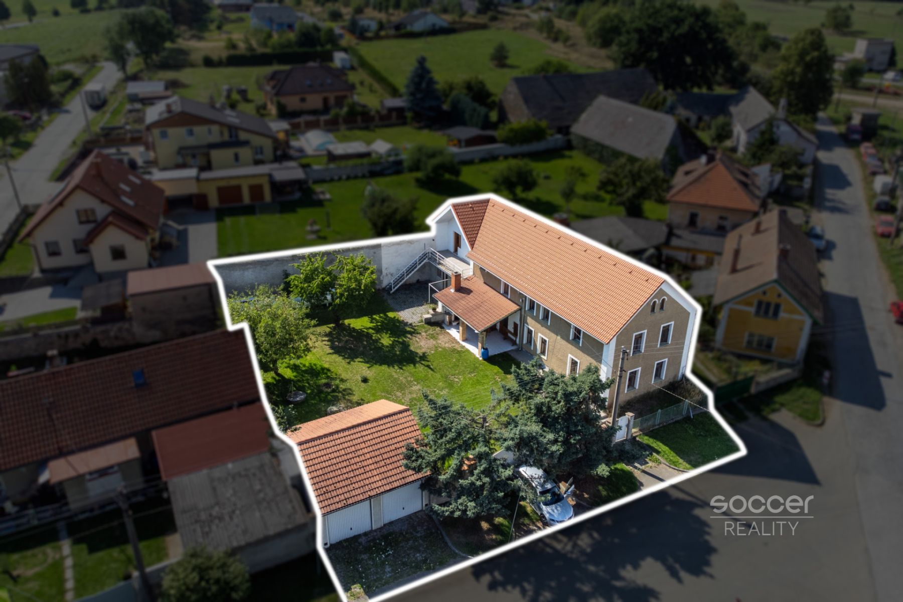 Prodej domu 267 m2/2x terasa/garáž s obrovským potenciálem v obci Dublovice, okres Příbram., obrázek č. 1