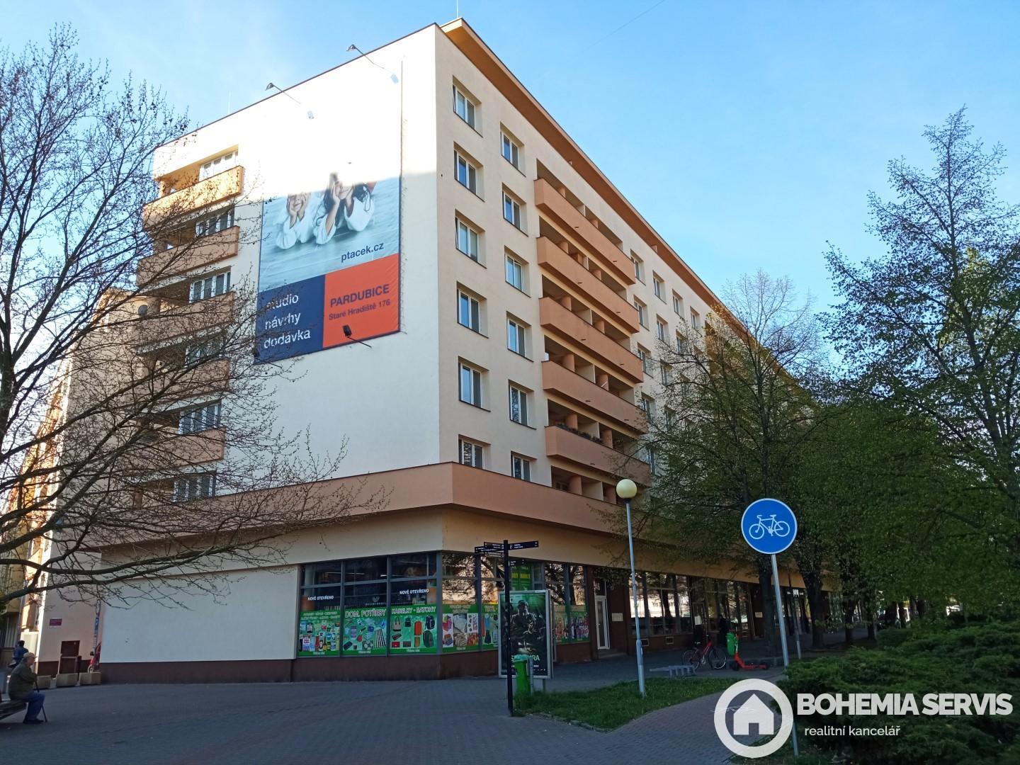 Prodej bytu 2+1 (68m2) + krytá terasa (20m2), Palackého třída, Pardubice - Zelené Předměstí