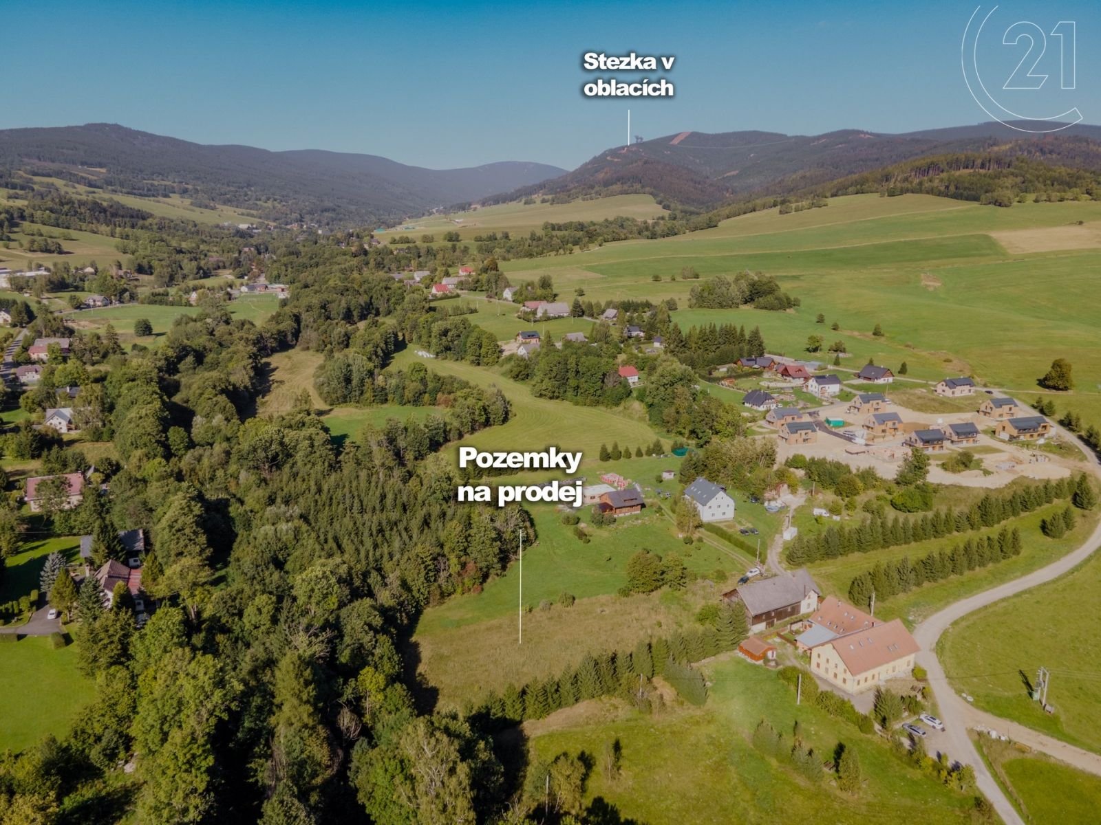 Prodej, Pozemek pro venkovské bydlení 1201 m2 - Dolní Morava - Velká Morava, obrázek č. 3
