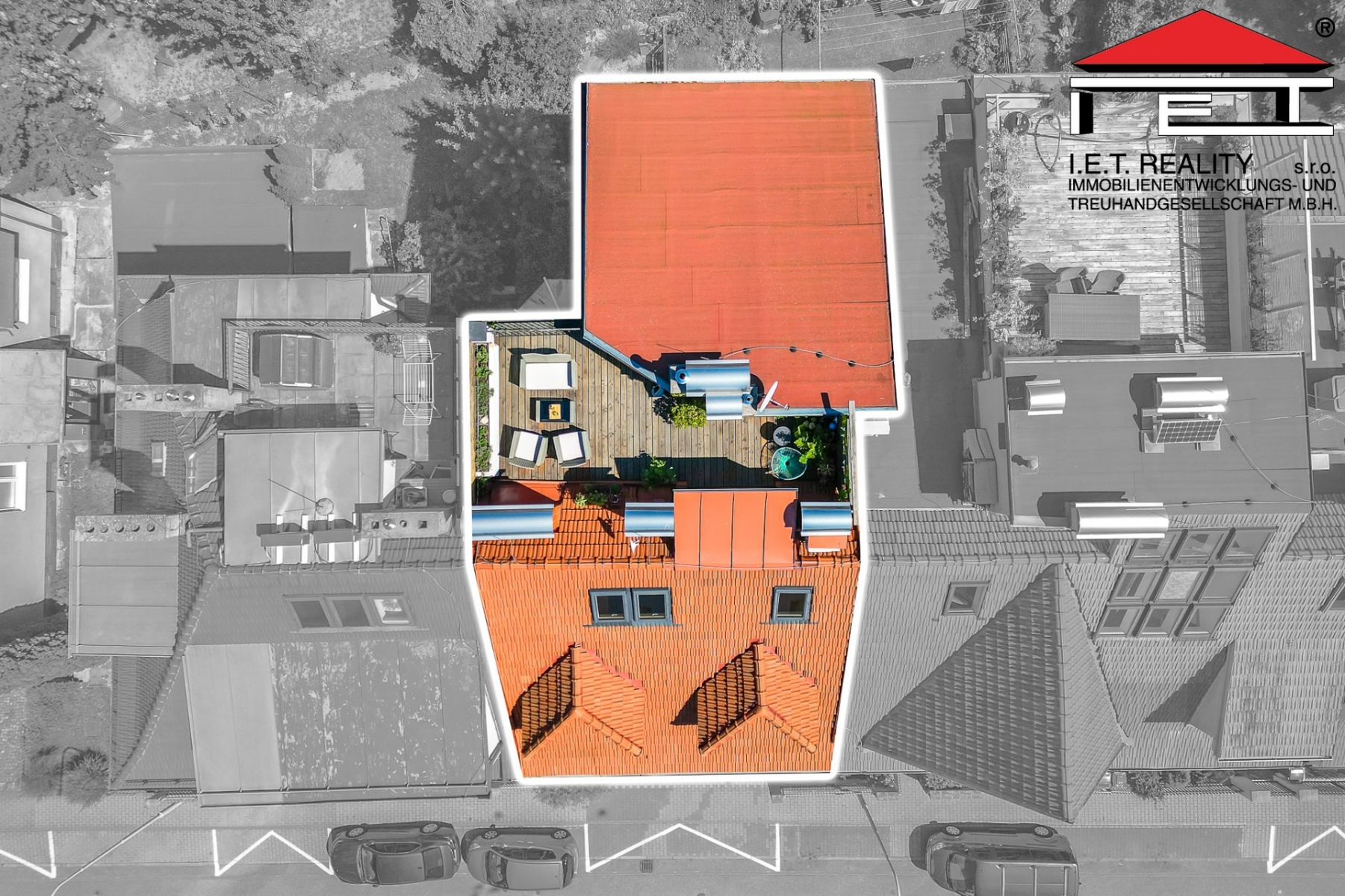 Prodej mezonetového bytu 3+1 se střešní terasou (147,2 m2), obrázek č. 3