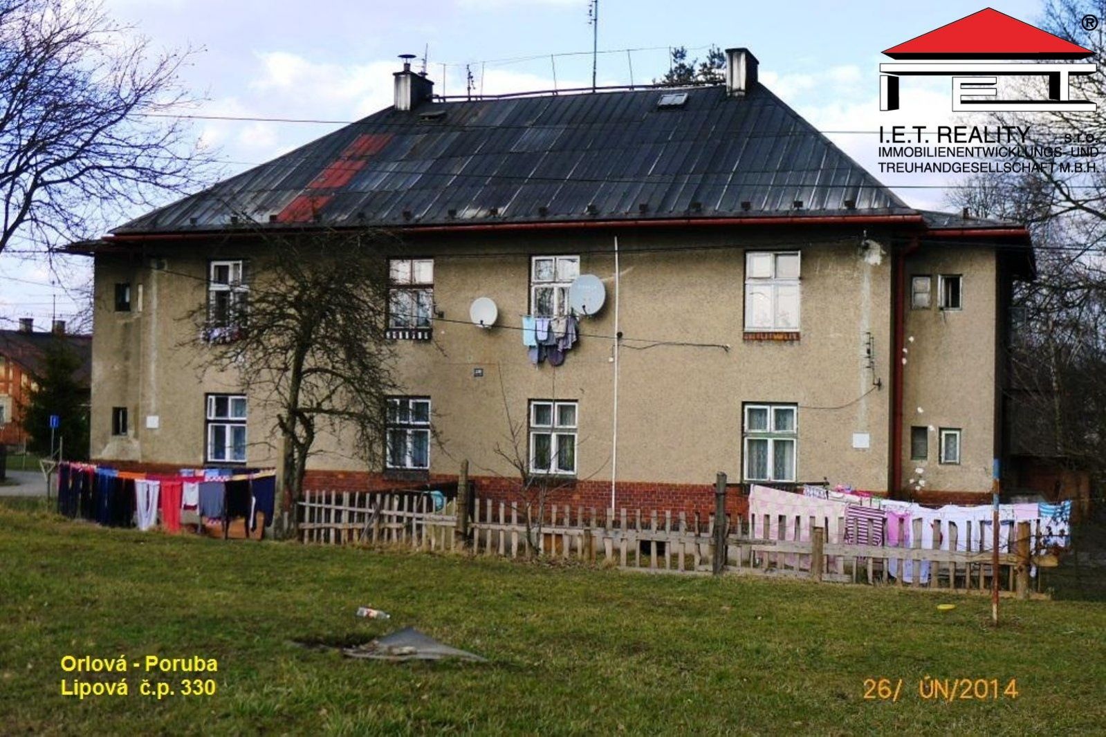 AUKCE Bytového domu, 6 BJ, 225 m2 - Orlová-Poruba, obrázek č. 1
