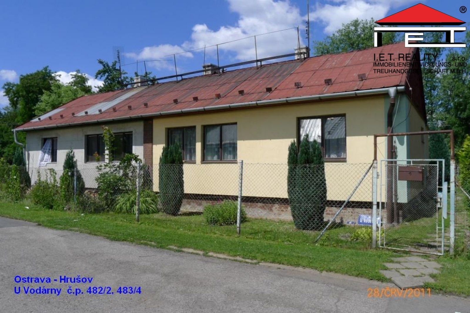 Prodej, Rodinné domy, ul. U Vodárny, 54 m2 - Ostrava - Hrušov, obrázek č. 1
