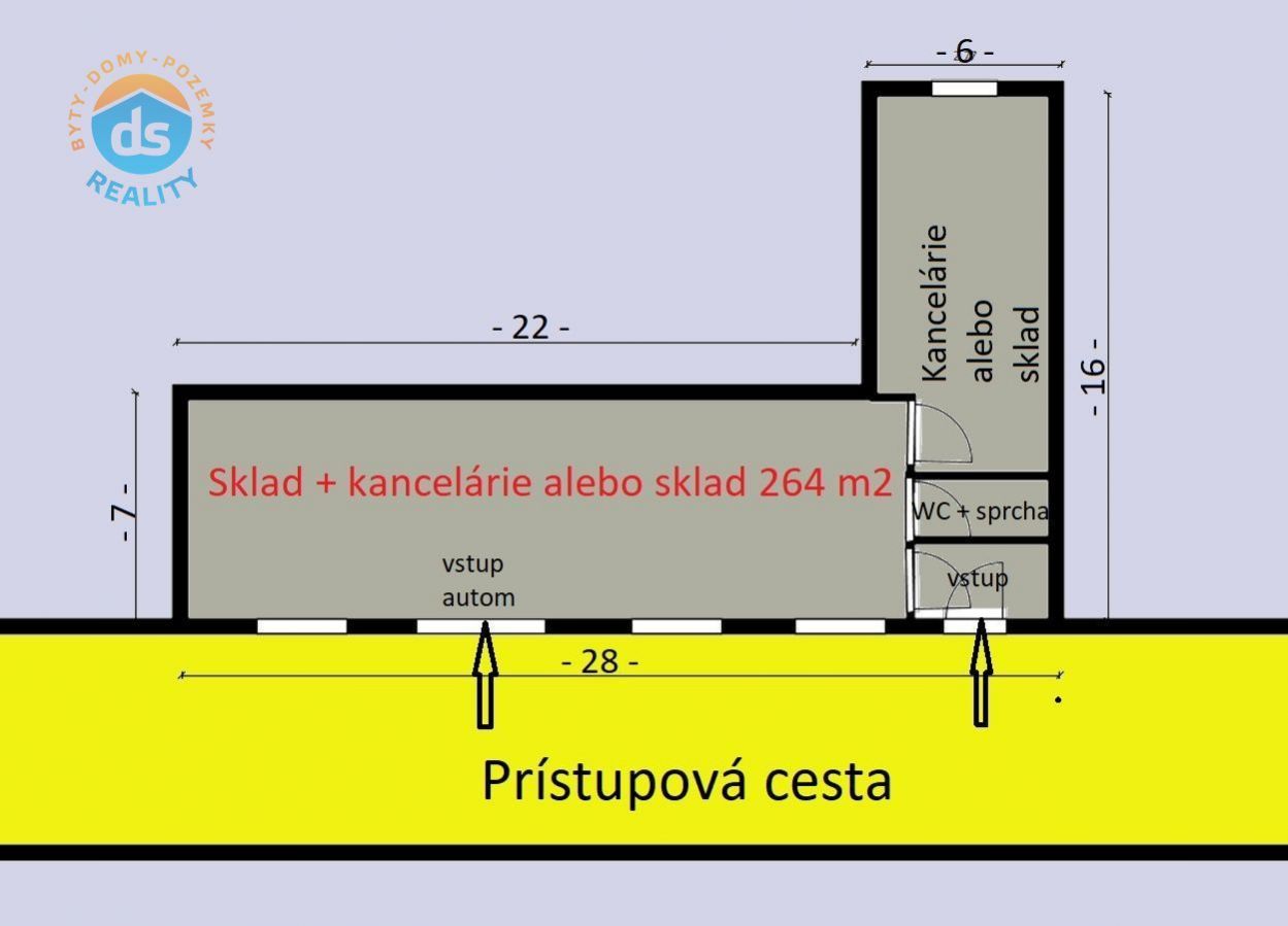 Skladovací prostory, prodej, Staničná, Trenčín, obrázek č. 2