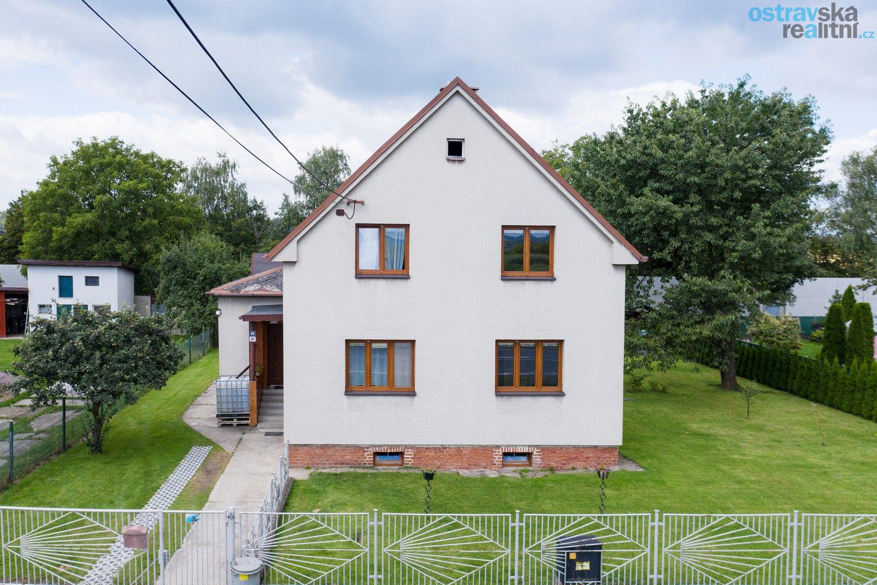 Prodej, rodinný dům 5+1, Ostrava - Nová Bělá, ul. Krmelínská, 160 m2, zahrada 855 m2