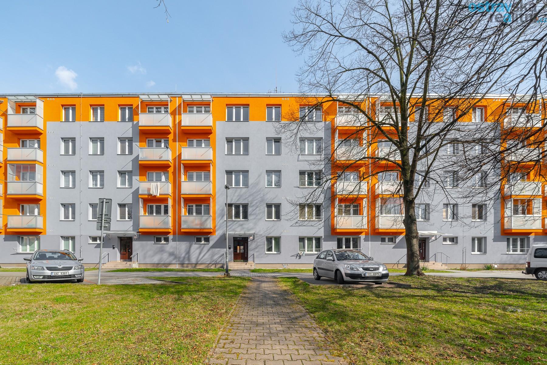 Prodej, cihlový byt 2+1 s balkónem, Ostrava - Hrabůvka, ul. Mitušova, 54 m2