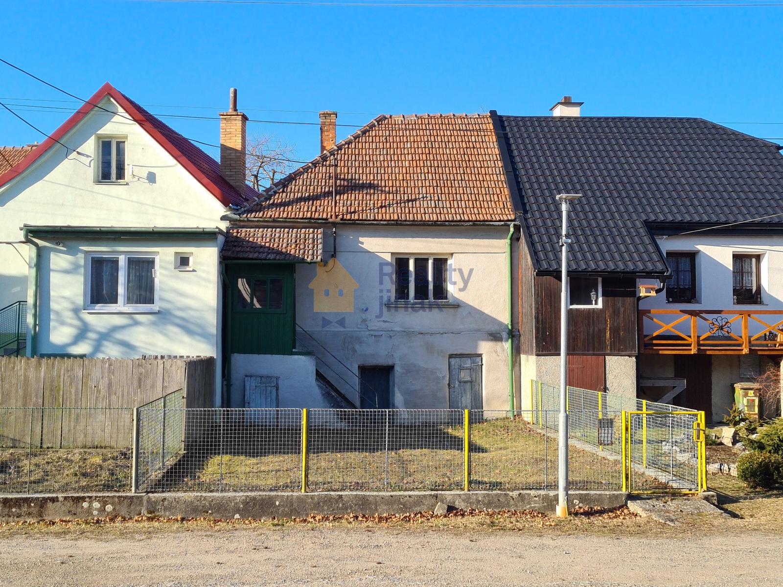 Prodej malého rodinného domku v obci Lipovec, okr. Blansko