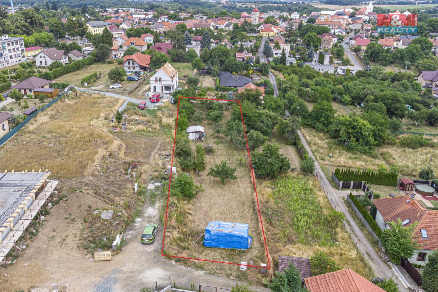 Prodej pozemku k bydlení, 1538 m, Týnec nad Labem, obrázek č. 2