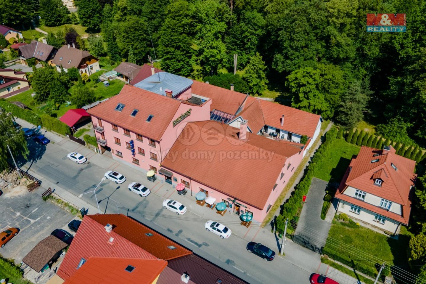 Prodej hotelu, 1028 m2, Rožnov pod Radhoštěm, ul. Palackého, obrázek č. 1